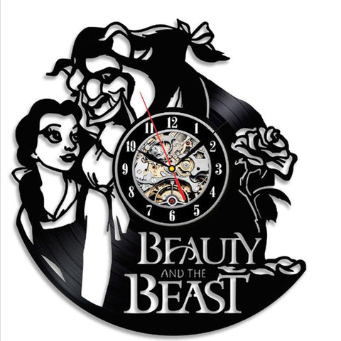 Beauty and The Beast Wall Clock