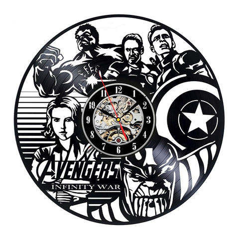 Avengers Infinity War Wall Clock